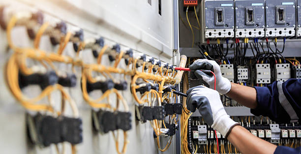 Professional Electrician technician working in Gresham Park, GA